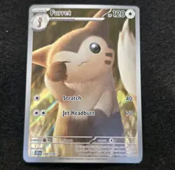 Furret Journey Together 168/159 NM Full Art Illustration Rare Pokemon TCG - Image 4