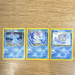Pokemon Neo Genesis Feraligatr 5/111 Croconaw 34/111 Totodile 80/111 Lot 2000 - Image 3