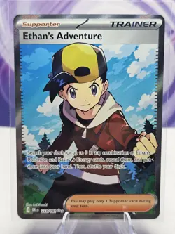 Pokemon Ethan's Adventure 221/182 Destined Rivals Full Art NM - Image 1