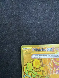 Pikachu ex 179/131 - Gold Hyper Rare - Pokemon TCG: Prismatic Evolutions - NM - Image 4