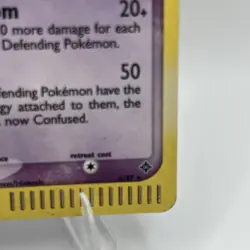 Pokemon TCG Grumpig EX Dragon holo rare 6/97 2003 MP - Image 4