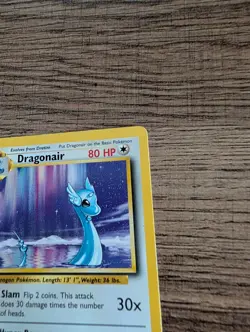 Dragonair 18/102 Rare Base Set Unlimited Pokemon Moderately Played MP Vintage - Image 5