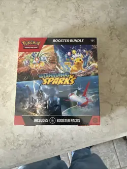 Pokemon TCG Surging Sparks Booster Bundle (6 Packs) Factory Sealed! - Image 1
