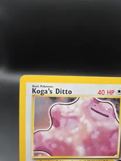 2000 Pokemon Gym Challenge Koga's Ditto Holo #10/132 - Image 2