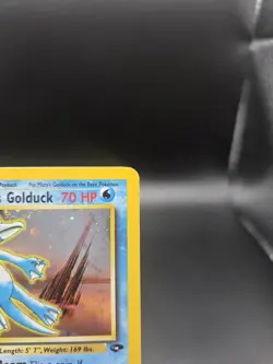 Pokemon TCG Misty's Golduck Gym Challenge 12/132 Holo Unlimited Rare - Image 3
