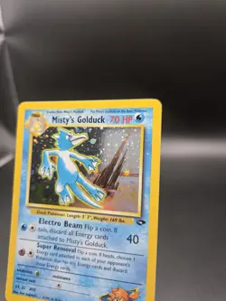 Pokemon TCG Misty's Golduck Gym Challenge 12/132 Holo Unlimited Rare - Image 5
