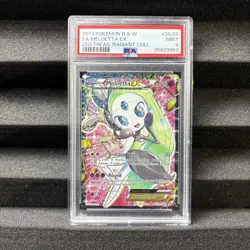 Meloetta EX RC25/RC25 Legendary Treasures Radiant Collection Holo Pokemon PSA 9 - Image 1