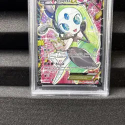 Meloetta EX RC25/RC25 Legendary Treasures Radiant Collection Holo Pokemon PSA 9 - Image 3