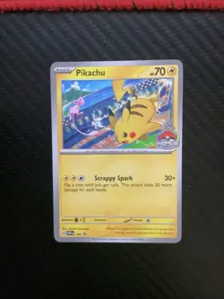 Pokemon TCG Pikachu Mew 190 Promo 2024 World Championships NM - Image 1