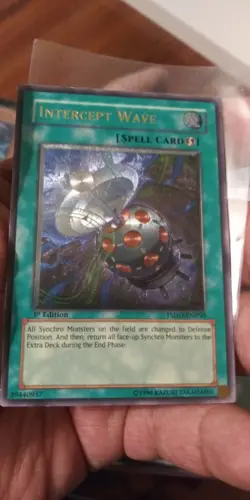 Yu-gi-oh! Intercept Wave Ultimate Rare The Shining Darkness THSD-EN050 - Image 1