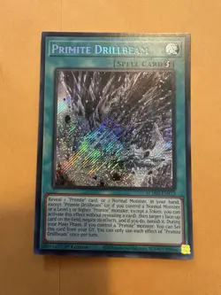 Yugioh Primite Drillbeam BLMM-EN173 Secret Rare 1st Ed Near Mint - Image 2
