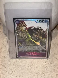 Gol. D. Roger (SR) OP13-064 One Piece Card Carrying On His Will English - Image 1
