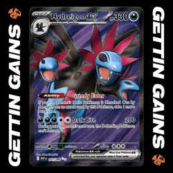 Hydreigon ex - 161/086 - Ultra Rare - White Flare - Pokemon Card - NM/M - Image 1