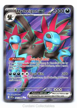 Hydreigon EX 161/086 - White Flare - Pokemon Card - Near Mint - Image 1