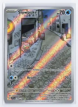 Slowpoke 204/198 SV01: Scarlet & Violet Base Set Illustration Rare NM - Image 1