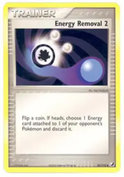 Energy Removal 2 - 82/115 - Uncommon PL/MP, English Pokemon EX Unseen Forces - Image 1