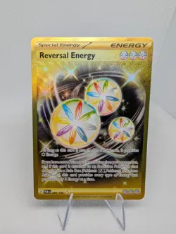 Reversal Energy - 266/182 Paradox Rift (Pokemon) Golden Hyper Rare TCG Card - NM - Image 1