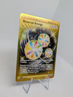Reversal Energy - 266/182 Paradox Rift (Pokemon) Golden Hyper Rare TCG Card - NM - Image 2