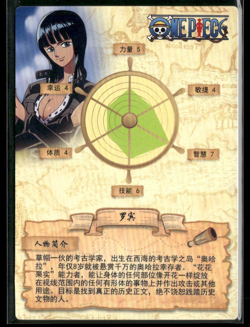 NICO ROBIN UR HZO302-UR09 One Piece Anime Collectible Card - Image 2