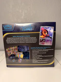 Phantasmal Flames Pokemon Center ETB Elite Trainer Box Factory Sealed - Image 2