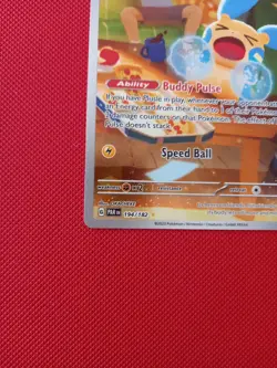 Minun - 194/182 - Paradox Rift - Illustration Rare Pokemon Card NM IR TCG - Image 2