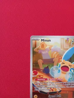 Minun - 194/182 - Paradox Rift - Illustration Rare Pokemon Card NM IR TCG - Image 5