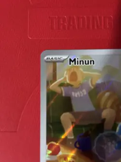 Minun IR Paradox Rift Card 194/182 Pokemon Card TCG Illustration NM - Image 3