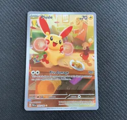 Plusle 193/182 & Minun 194/182 Illustration Rares |Paradox Rift| Pokemon TCG| NM - Image 2