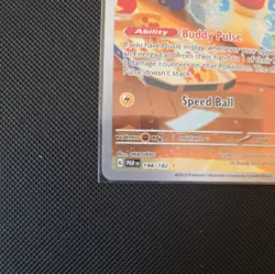 Pokemon TCG Minun 194/182 Paradox Rift Holo Illustration Rare Mint Condition - Image 5