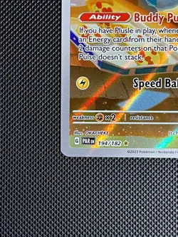 Pokemon TCG - Minun 194/182 - Paradox Rift - Image 4