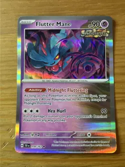 Flutter Mane 78/162 NM Rare Temporal Forces Pokemon Card (HOLO) - Image 1