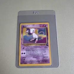 Pokemon WoTC Black Star Promo - Mew #8 1999-2000 (Semi-Rigid) - Image 1