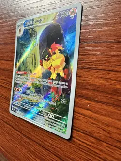 Armarouge 203/198 Scarlet & Violet Illustration Rare Pokemon TCG Card NM/M - Image 2