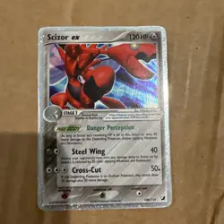 Scizor EX Unseen Forces Holo Heavy Play Card 108/115 - Image 1