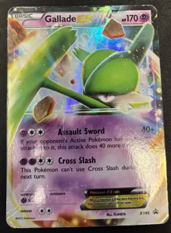 Gallade EX XY45 Black Star Promo Holo Pokemon Card TCG - Image 1