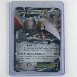 Skarmory EX 80/146 Pokemon Card Ultra Rare Holo XY Base Set HP DMG - Image 3