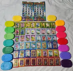 Digimon Taco Bell Tin/Metal Trading Cards Complete Set of 48 + Cases + Bags Lot - Image 1