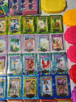 Digimon Taco Bell Tin/Metal Trading Cards Complete Set of 48 + Cases + Bags Lot - Image 3