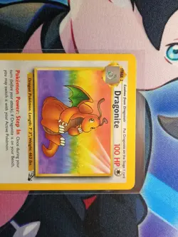 Pokemon TCG Dragonite Fossil Unlimited 19/62 Regular Rare Non-Holo Card LP++ - Image 2