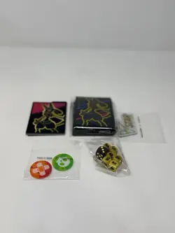 ⭐ Pokemon Professor Juniper Card Sleeves Set 65 Deck Box Dice Coins LOT + Extra - Image 5