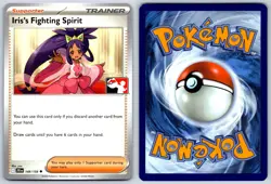 Iris's Fighting Spirit - Prize Pack Series 149/159 Uncommon Pokemon Card NM - Image 3