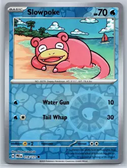 Slowpoke - Reverse Holo - Prismatic Evolutions Pokemon 151 Card NM - Image 1
