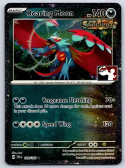 Roaring Moon (Cosmos Holo) Prize Pack Series 109/162 Pokemon Card NM - Image 1
