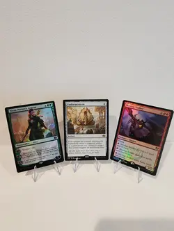 MTG Kaladesh Card Lot Of 3, Panharmonicon, Nissa Foil, Skyship Stalker Foil LP - Image 1