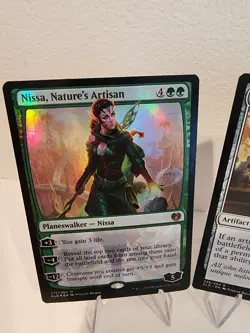 MTG Kaladesh Card Lot Of 3, Panharmonicon, Nissa Foil, Skyship Stalker Foil LP - Image 2