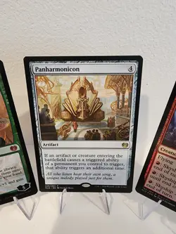 MTG Kaladesh Card Lot Of 3, Panharmonicon, Nissa Foil, Skyship Stalker Foil LP - Image 3