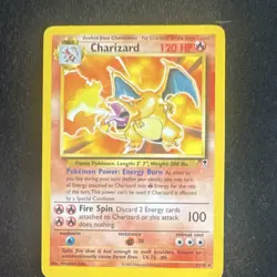 Pokemon Charizard 3/110 2002 Legendary collection English Arita Card non holo - Image 1