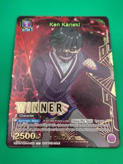 Union Arena Tokyo Ghoul Card Ken Kaneki Winner TKG-1-039 English NM - Image 3
