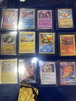 Pokemon Card Lot 12 GX VMAX Shiny Pikachu Charizard Gengar Holo - Image 1