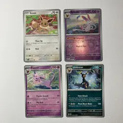 Eevee & Eeveelutions Pokemon Card Lot of 10 w/Holos & Reverse Holos Never Played - Image 4